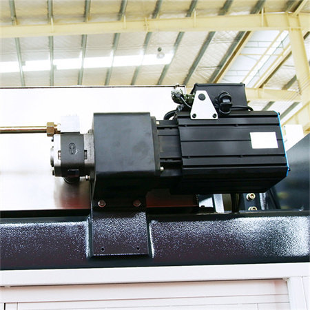 Máquina de freno de prensa hidráulica 160T6m con calibre trasero de flexión automática de 4 eixes controlado por CNC