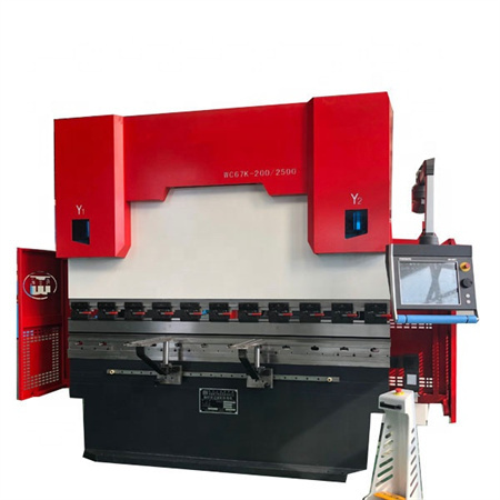 Máquina dobradora de alta eficiencia de prensa de freo cnc híbrida electrohidráulica serie WF67K-C