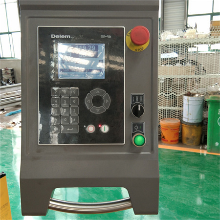 Económica de baixo custo We67K-800/6000 Máquina dobladora hidráulica CNC de alta calidade con sistema Da41 Tandem 12 mm de aceiro