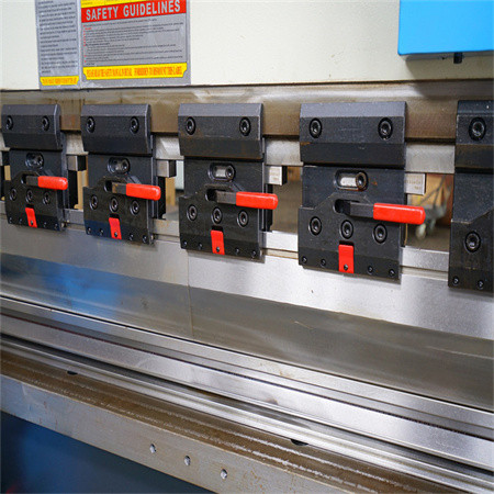 Máquina dobladora hidráulica WC67K-125T/3200 para prensa de plegado de placa metálica de alta precisión con guía lineal de tornillo de bolas Hiwin