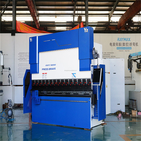 Freno metálico de 125 toneladas, 4 m de lonxitude, máquina dobladora de acero inoxidable, prensa CNC de alta precisión