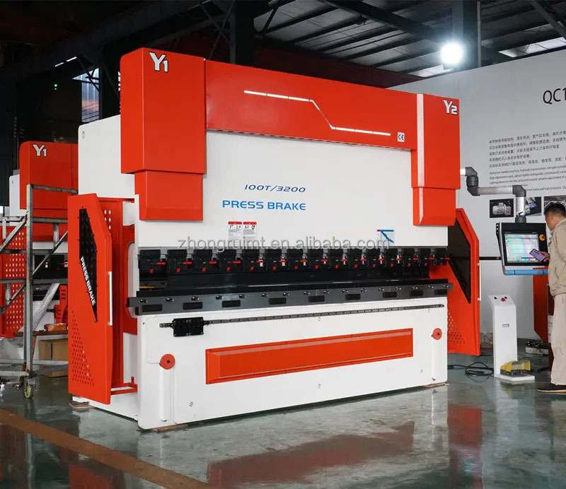 Máquina de freo de prensa hidráulica CNC estándar de 200t 300t