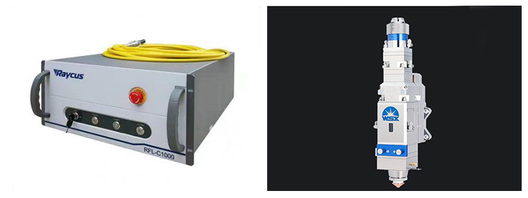 Máquina de corte de metal con láser de fibra 3015 1000w 2000w Max Raycus Laser Power