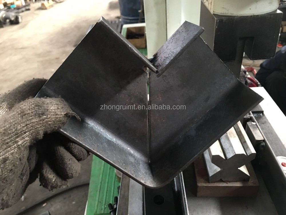 60t Q35-16 Máquina hidráulica dobradora e entallada de perforación de corte de ferro