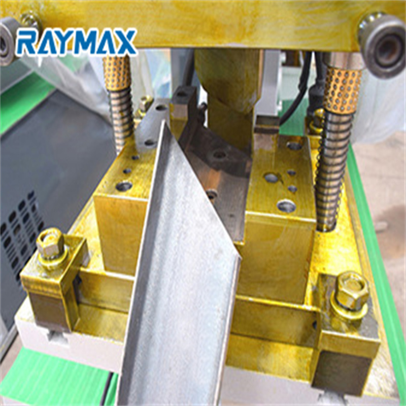 Máquina de prensa de perforación de contedores de papel de aluminio Prezo da máquina de perforación neumática CNC