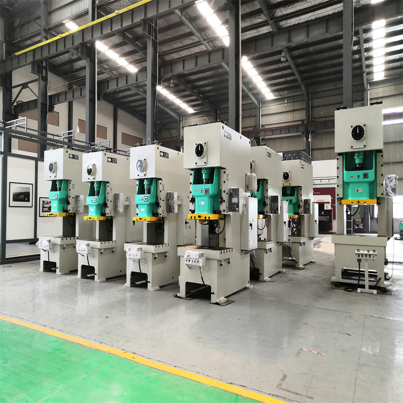 Máquina de prensa de perforación de contedores de papel de aluminio Prezo da máquina de perforación neumática CNC