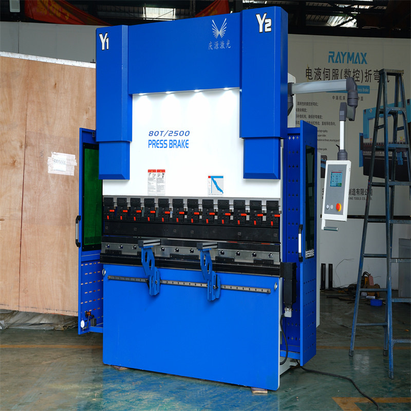 Máquina dobladora de chapas manual CNC de 80 toneladas Máquina dobladora de metal con prensa hidráulica