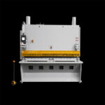 Máquina de corte de chapa metálica de placa de ferro de cizalla de guillotina hidráulica de control Estun E21 Nc