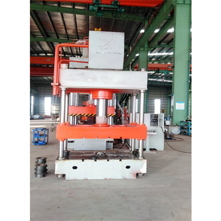 Prensa hidráulica de dobre columna de aceiro metálico de taller automático de 50 toneladas