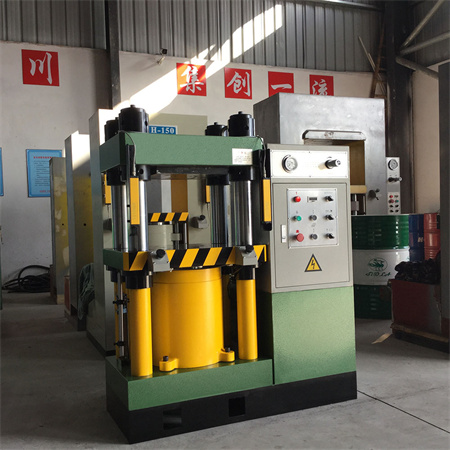 Máquina de prensa hidráulica de 4 columnas China Sistema servo de 4 columnas Máquina de prensa hidráulica para fabricación de macetas de aluminio de alta precisión