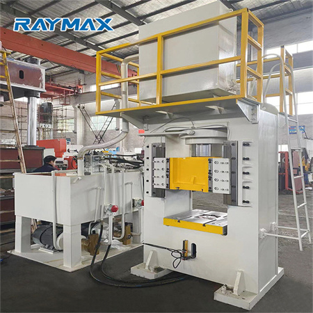 Último equipo personalizado 2020 máquina de prensa hidráulica de montaje en prensa horizontal proceso de tubo cuadrado de cobre de perfil de aluminio
