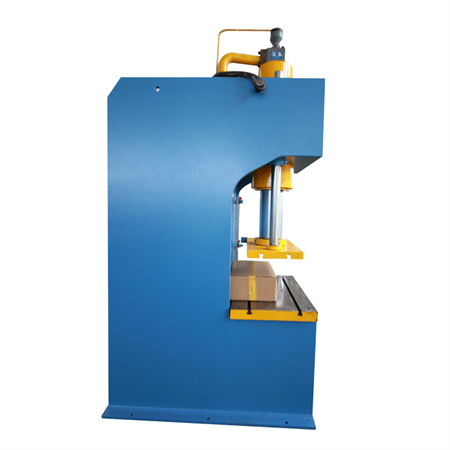 Máquina de prensa hidráulica de perforación pneumática de folla de aluminio do provedor de China