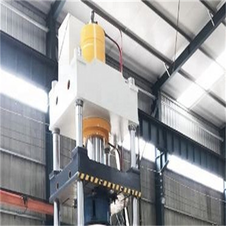 Prensa hidráulica de 10 toneladas metálica de taller automático de dobre columna