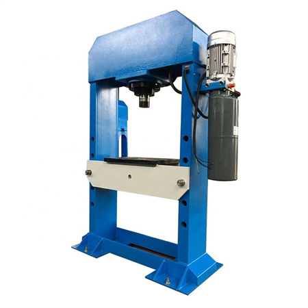 Máquina de prensa hidráulica Accurl H frame de 800 toneladas para prensar metal
