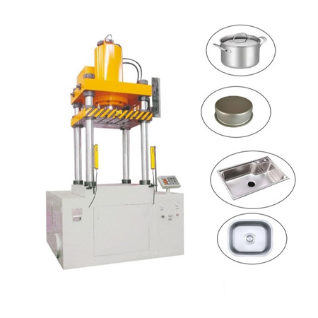 Máquina de prensa de estampación hidráulica profunda de estampación de aluminio metálico para utensilios de cociña