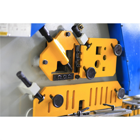 Máquina de cizalla hidráulica multifuncional para ferretería, prensa de perforación para corte de perforación de orificios oblongos cadrados redondos