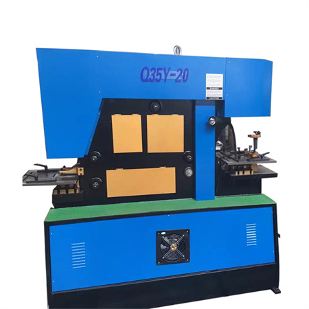 Fabricación de China Q35YL-20 Máquina hidráulica de ferralla/máquina de prensa de perforación hidráulica e máquina de cizalla