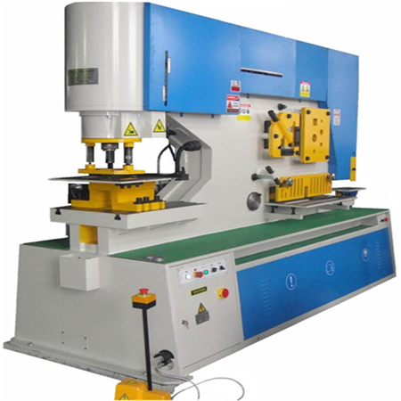 Ironworker combinado prensa eléctrica, prensa freo e cizalla máquina de corte de barra cadrada de 120 toneladas