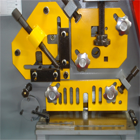 Cizalla de punzonadora combinada Q35Y, punzonadora multifunción de cizalladora de ferraxes Prensa hidráulica CE de 2 anos CNC