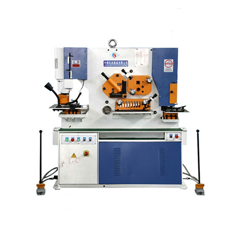 Máquina de corte e perforación hidráulica de ferro de aceiro de chapa metálica Máquina de corte e perforación de ferro de ferro