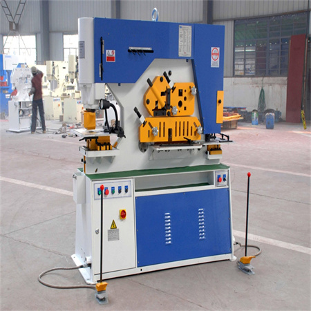 Máquina de corte e perforación hidráulica de ferro de aceiro de chapa metálica Máquina de corte e perforación de ferro de ferro