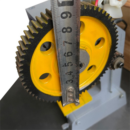Máquina automática de perforación mecánica de aceiro inoxidable cnc de 16 toneladas pequena para perforación de chaves con placa de orificio circular cuadrado