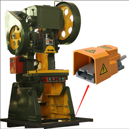 Máquina de prensa de potencia mecánica excéntrica con marco C de manivela única, prensa de perforación de 80 toneladas