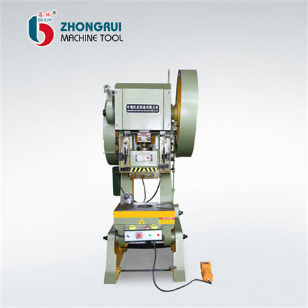 Máquina automática de fabricación de envases de alimentos de papel de aluminio Máquina de perforación JH21 Máquina de perforación de buratos