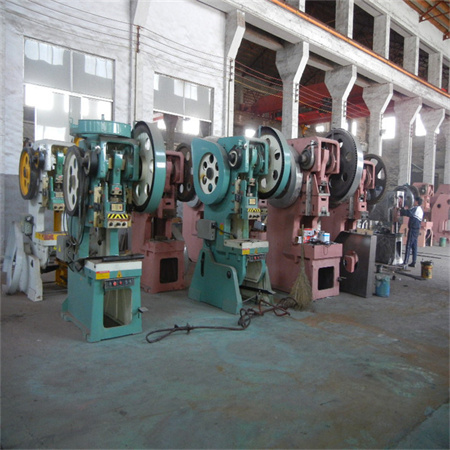 Fabricante chinés con soporte de ultramar máquina de prensa de perforación inlinable traseira aberta
