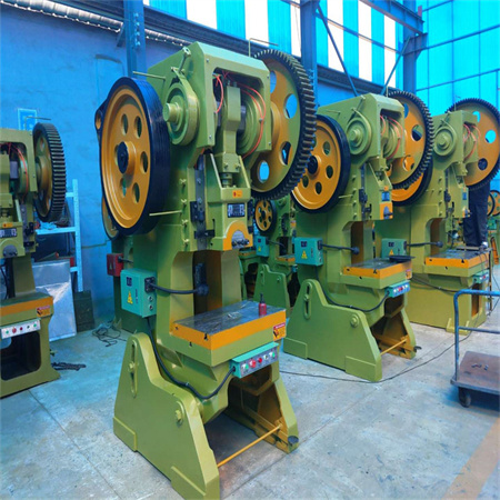 Fabricante chinés con soporte de ultramar Máquina de prensa de perforación inlinable traseira aberta