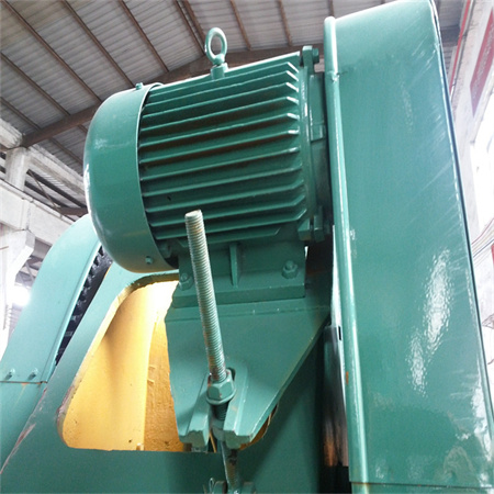 Máquina de perforación excéntrica mecánica de 400 toneladas a prezo de fábrica de tipo aberto inclinable pequena prensa de perforación neumática