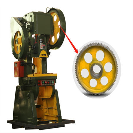 Máquina de prensa de perforación intelixente para produtos de discos abrasivos
