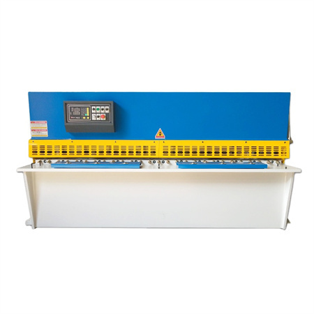 Sierra de mesa deslizante máquina de corte de guillotina máquina de corte de chapa hidráulica máquina de corte con sistema CNC