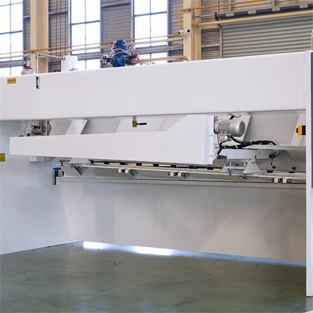 Máquina de corte de guillotina hidráulica QC11K-16x2500/máquina de sistema de operación CNC E21 de corte de barras de aceiro