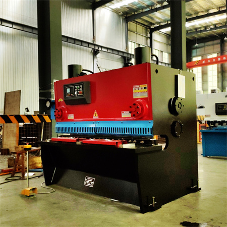Máquina de corte de ferro AMUDA 4X3200 Máquina de corte de chapa de ferro hidráulica de guillotina con ESTUN E21s
