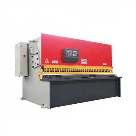 Máquina de corte de guillotina de corte de aluminio de aceiro inoxidable de metal hidráulico CNC