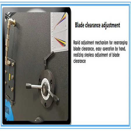 2015 Novo deseño máquina de corte de chapa de aceiro, guillotina de corte automático, máquina de corte de aceiro