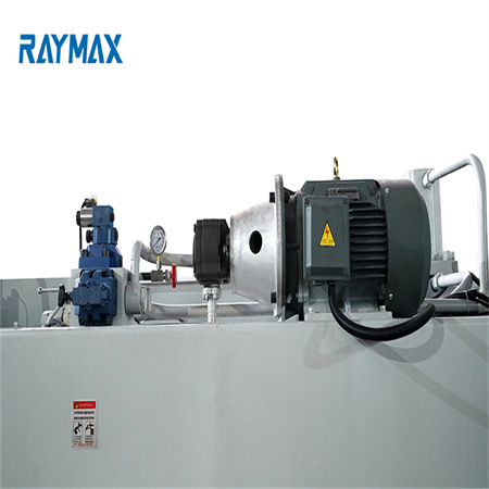 Fabricante profesional qc12k 6x3200 cizalla automática de viga oscilante hidráulica e máquina de freo de prensa en China