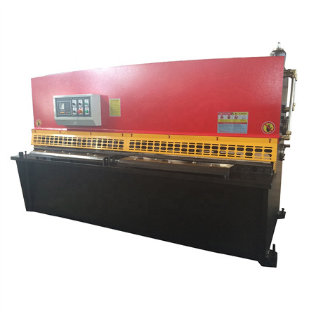Máquina de corte de cizalla hidráulica automática de chapa de aceiro CNC QC11K Cizalla de guillotina