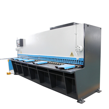 Máquina de corte de guillotina tipo viga oscilante hidráulica CNC HVR para o corte de chapa metálica
