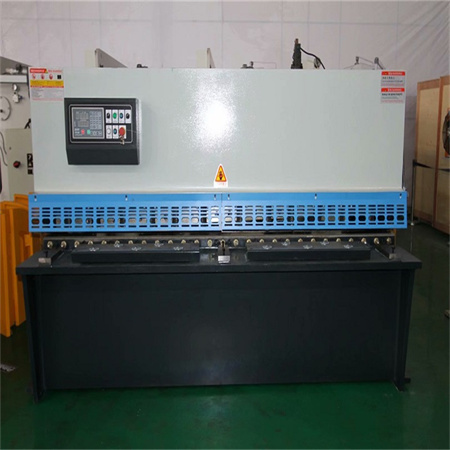 Mini máquina de corte de cizalla hidráulica CNC tipo oscilación manual de placas de aceiro máis vendidas en China