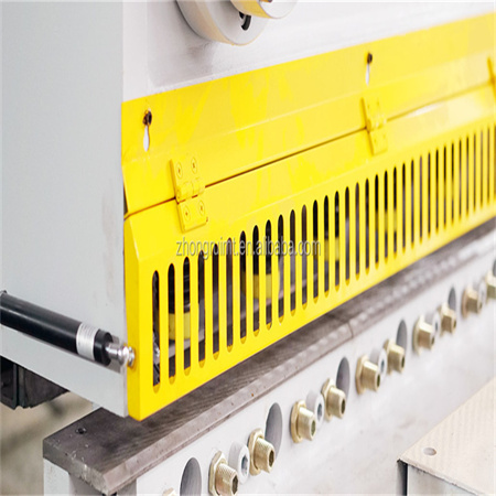 Máquina de corte de guillotina de corte de aluminio de aceiro inoxidable de metal hidráulico CNC