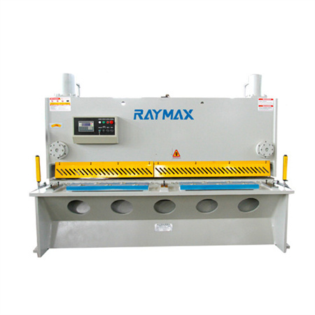 Máquina de corte de guillotina hidráulica de placas metálicas CNC de control automático do fabricante de China