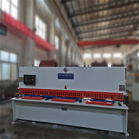 Prezo de alta calidade das máquinas de corte de guillotina con motor CNC máquina de corte de aceiro inoxidable