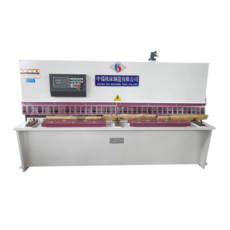 Máquina de corte de chapa de aceiro guillotina hidráulica útil QC12Y 6*6000