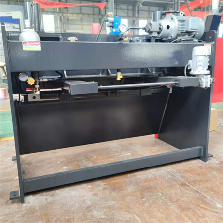 Cortadora de placas de corte de placas de guillotina hidráulica CNC de boa calidade procedente de China