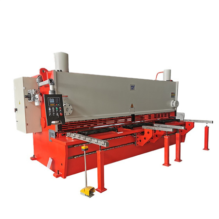 Máquina de corte de guillotina de corte hidráulico de chapa de aceiro CNC automática QC12K de alta calidade personalizada