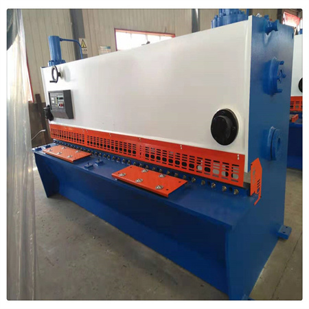Máquina de corte de guillotina hidráulica mecánica de 2500 placas metálicas NC
