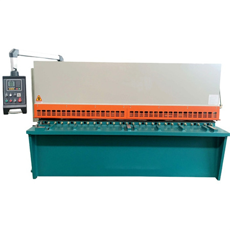 Máquina de corte de corte AMUDA 8X4000 Máquina de corte de acero de nivelación de viga oscilante con MD11 para cortar acero inoxidable