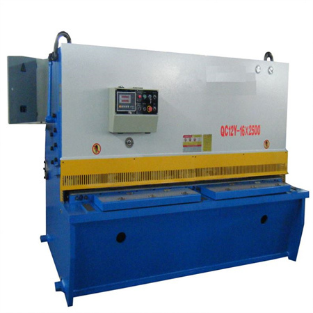 Máquina de corte de chapa AMUDA 8X3200 Máquina de corte de chapa de guillotina hidráulica con ESTUN E21s e placa